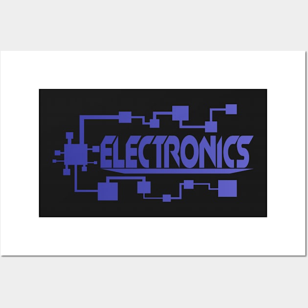 Electronics Wall Art by melcu